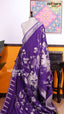 Violet Mushroom Saree | Fancy Ethnic Wear Saree | Vayyaarie Sarees