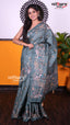 Rama Green Tusser Saree | Fancy Ethnic Wear Saree | Vayyaarie Sarees