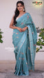 Sea green Tissu Saree | Fancy Ethnic Wear Saree | Vayyaarie Sarees