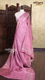 Onion Pink Tusser Saree | Fancy Ethnic Wear Saree | Vayyaarie Sarees