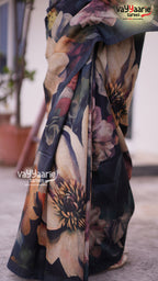 Blue Dola Silk Saree | Fancy Ethnic Wear Saree | Vayyaarie Sarees
