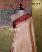 Biscuit Mushroom Saree | Fancy Ethnic Wear Saree | Vayyaarie Sarees