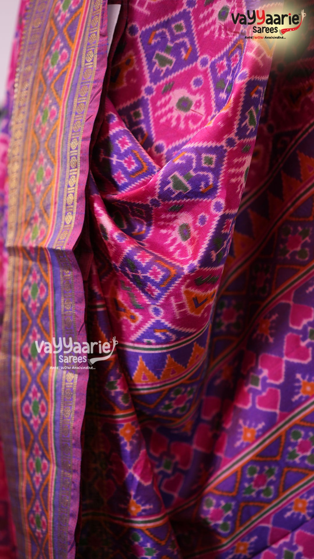 Pink Dola Silk Saree | Fancy Ethnic Wear Saree | Vayyaarie Sarees