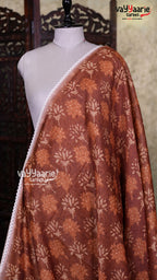 Mustard Semi Linen Saree | Fancy Ethnic Wear Saree | Vayyaarie Sarees