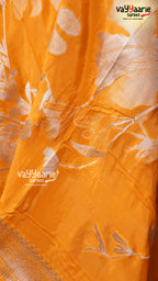 Yellow Mushroom Saree | Fancy Ethnic Wear Saree | Vayyaarie Sarees