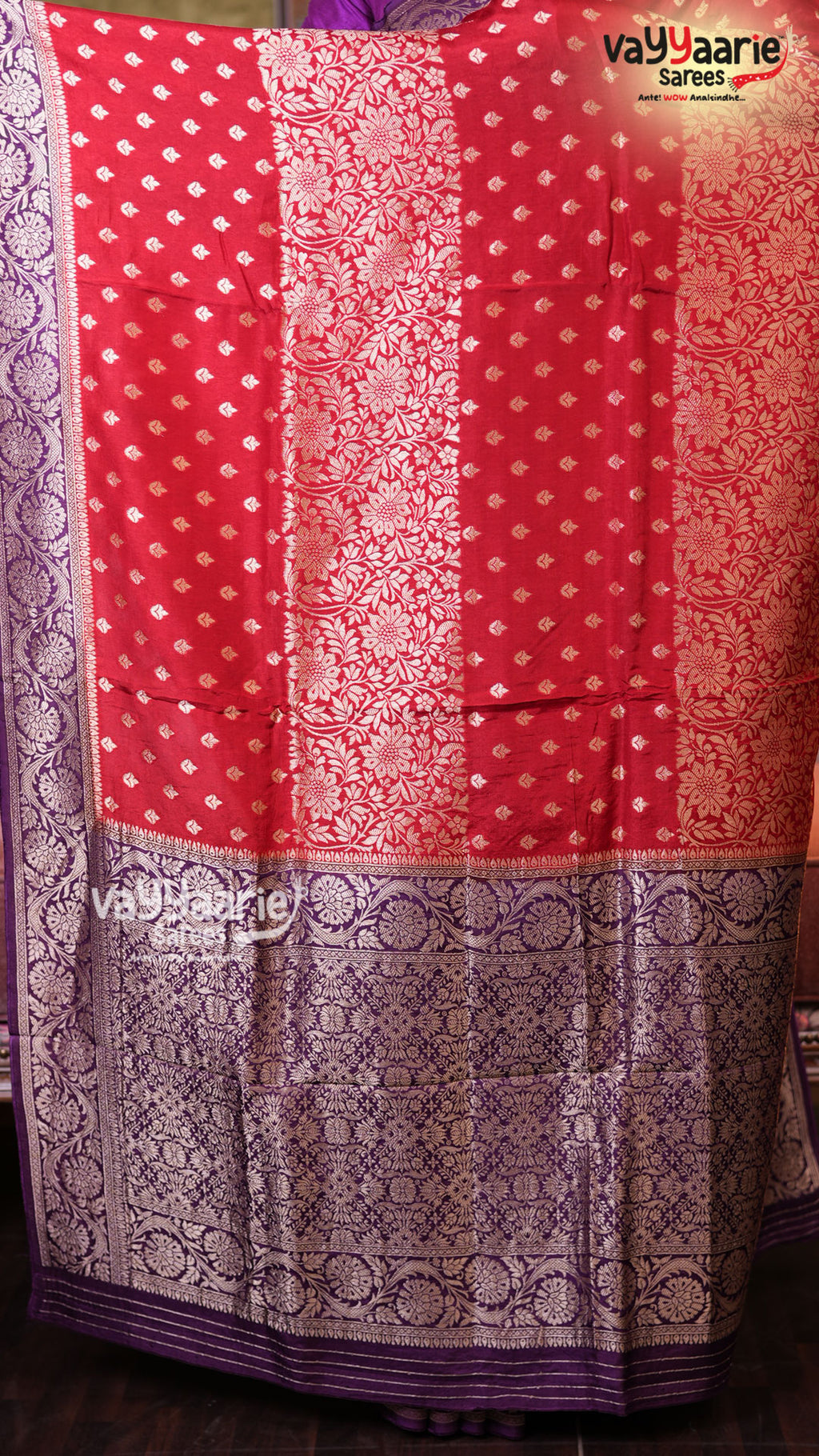 Maroon Mushroom Saree | Fancy Ethnic Wear Saree | Vayyaarie Sarees