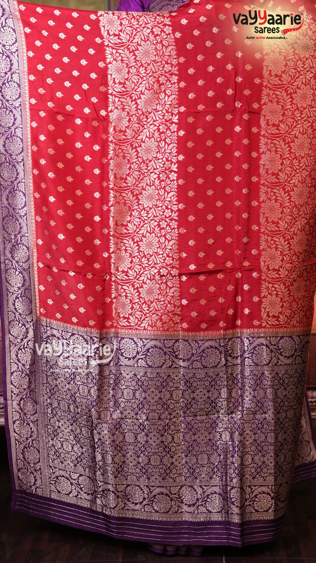Maroon Mushroom Saree | Fancy Ethnic Wear Saree | Vayyaarie Sarees