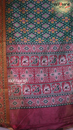 Green Dola Silk Saree | Fancy Ethnic Wear Saree | Vayyaarie Sarees