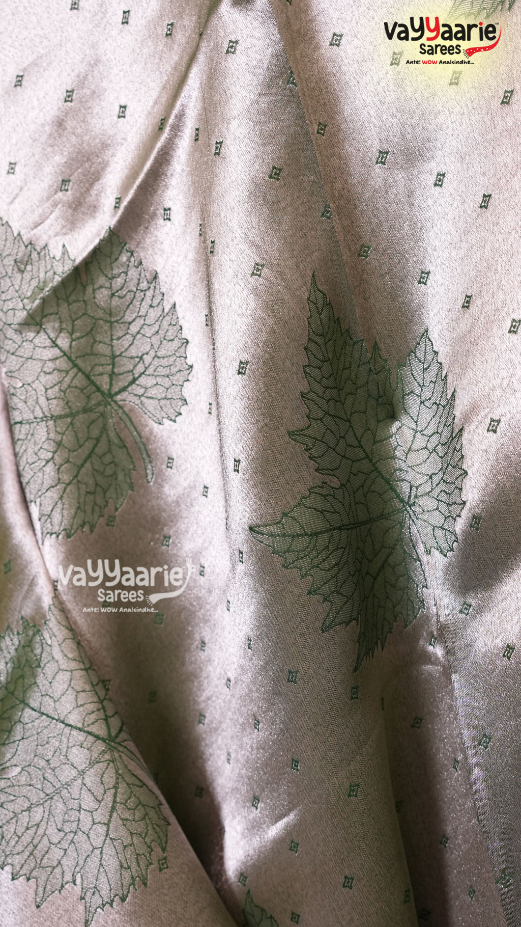 Mehendi Green Tusser Saree | Fancy Ethnic Wear Saree | Vayyaarie Sarees