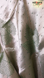 Mehendi Green Tusser Saree | Fancy Ethnic Wear Saree | Vayyaarie Sarees
