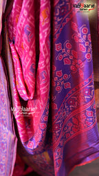 Pink Dola Silk Saree | Fancy Ethnic Wear Saree | Vayyaarie Sarees