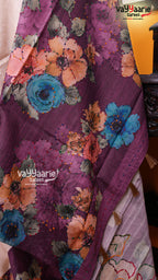 Biscuit Tusser Saree | Fancy Ethnic Wear Saree | Vayyaarie Sarees