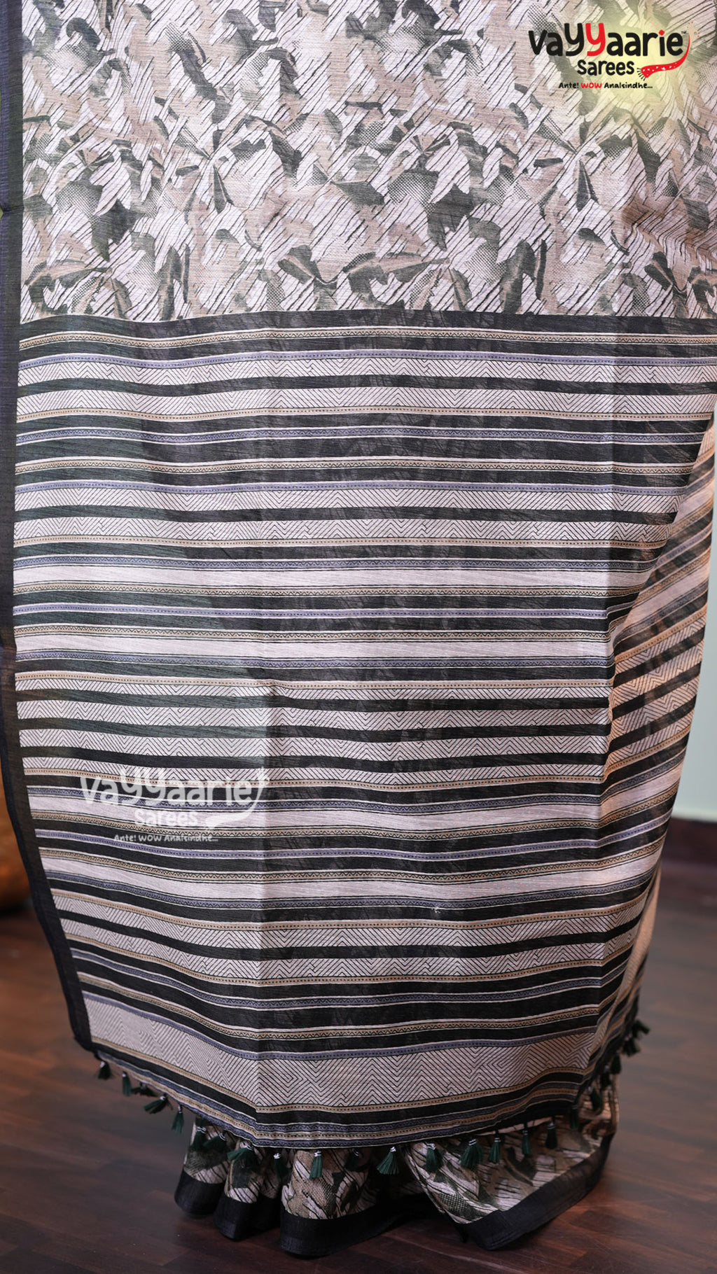 Elegant Jute Saree for Festive Occasions