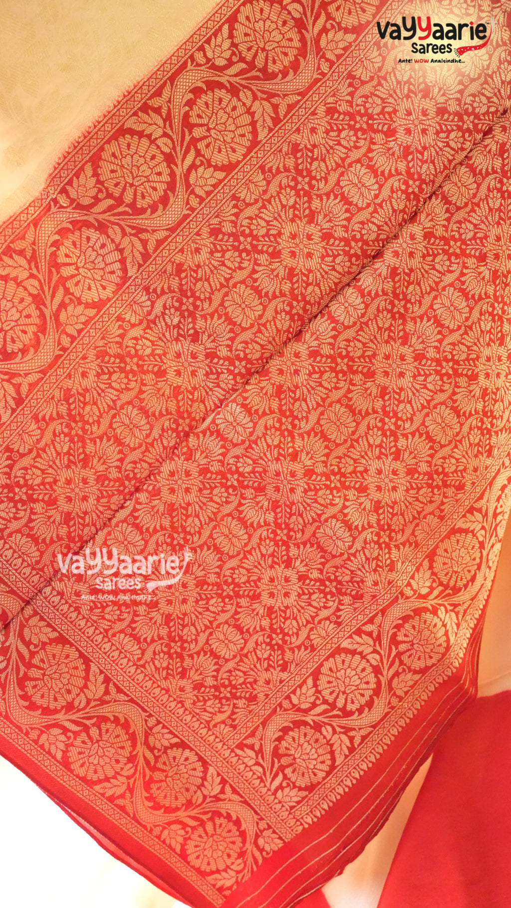 Biscuit Mushroom Saree | Fancy Ethnic Wear Saree | Vayyaarie Sarees
