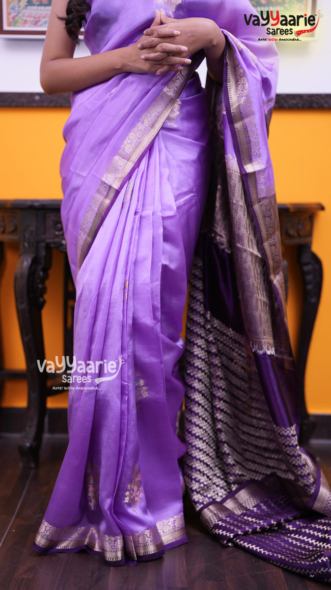 Chiniya Silk Saree for Festive Occasions Main Image