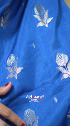 Blue Mango Silk Fancy Saree Online