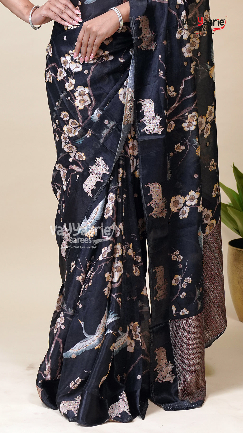 Festive Multicolour Tissu Saree for Women