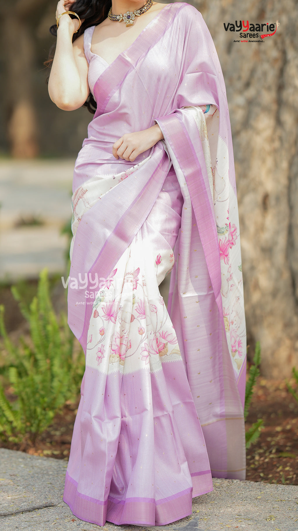Multicolour Dola Silk Saree for Festive Styling