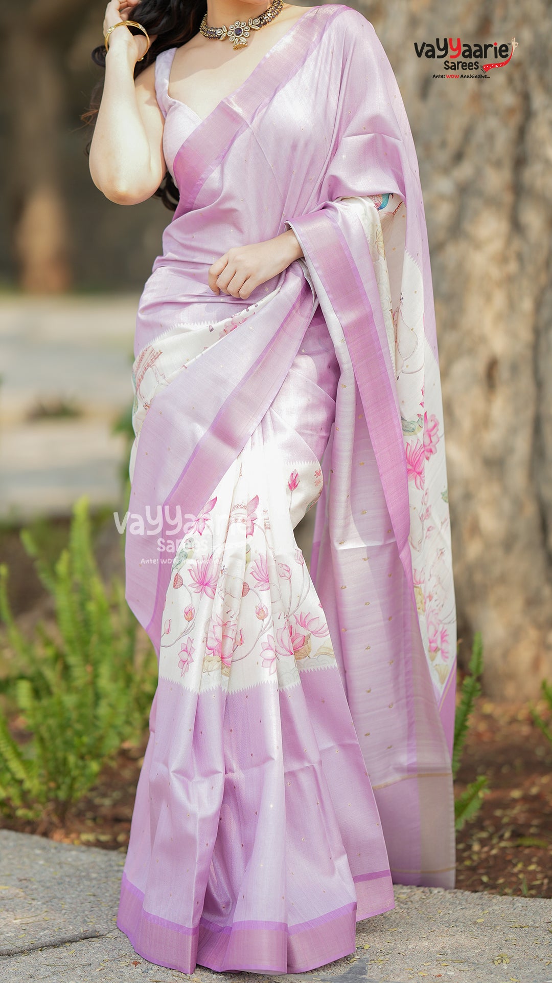 Multicolour Dola Silk Saree for Festive Styling