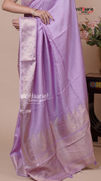 Colourful Crepe Saree for Festive Wear
