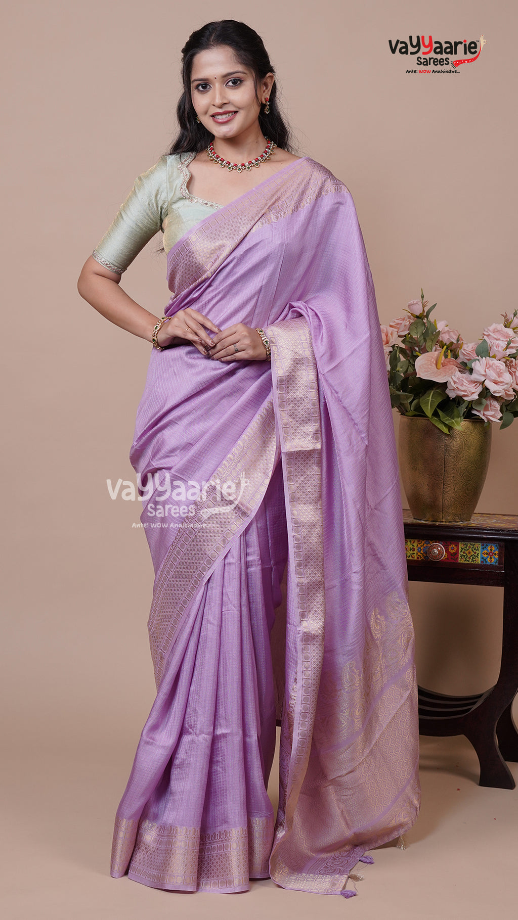 Colourful Crepe Saree for Festive Wear