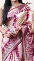 Fancy Tissue Saree for Wedding Guest Looks
