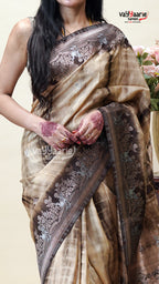 Multicolour Tissue Saree for Festive Moments