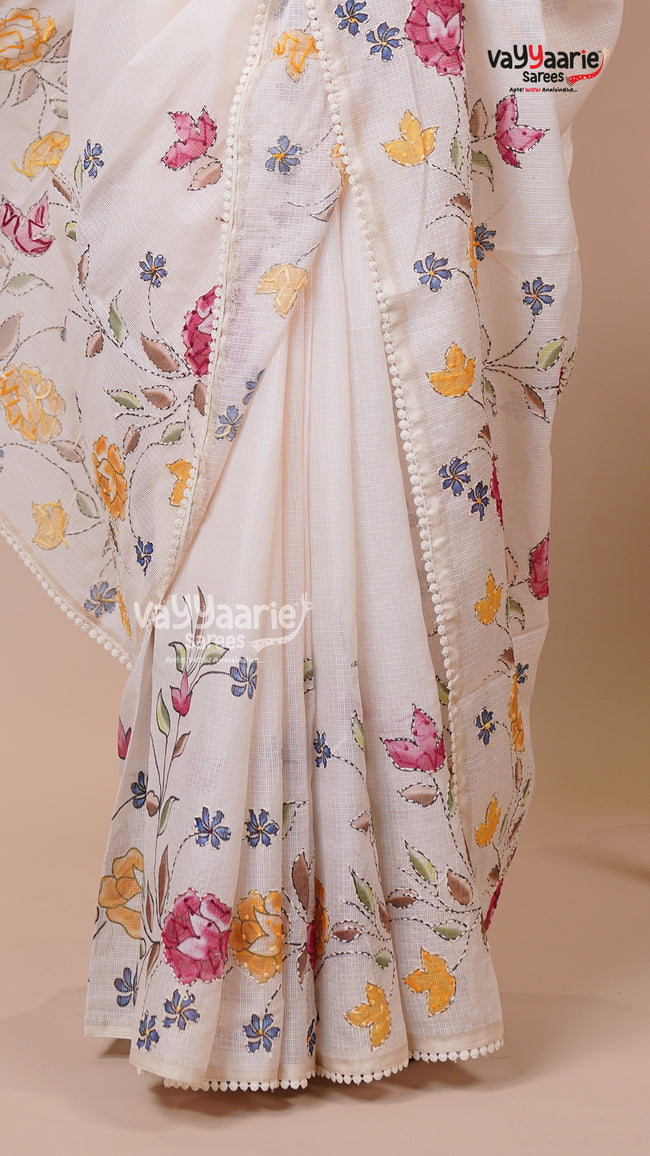 Fancy Kota Saree for Party Wear Main Image