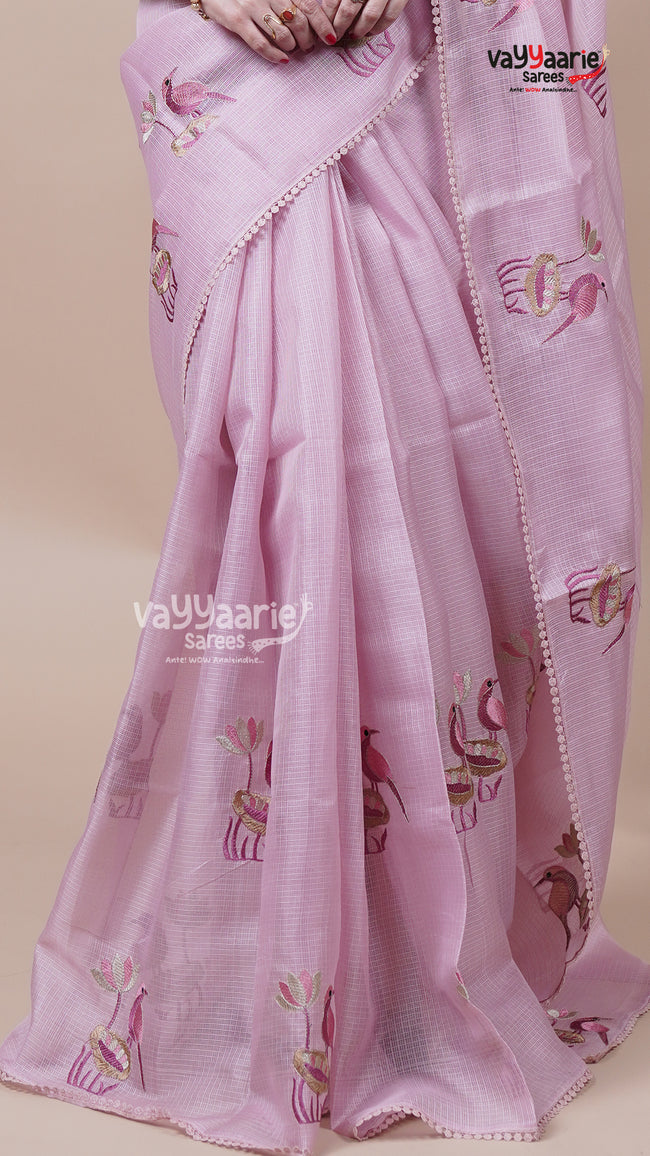 Multi Tone Fancy Kota Saree for Special Days Main Image