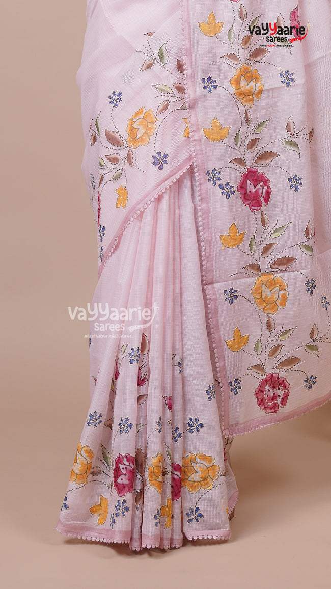 Multi Tone Fancy Kota Saree for Special Days Main Image