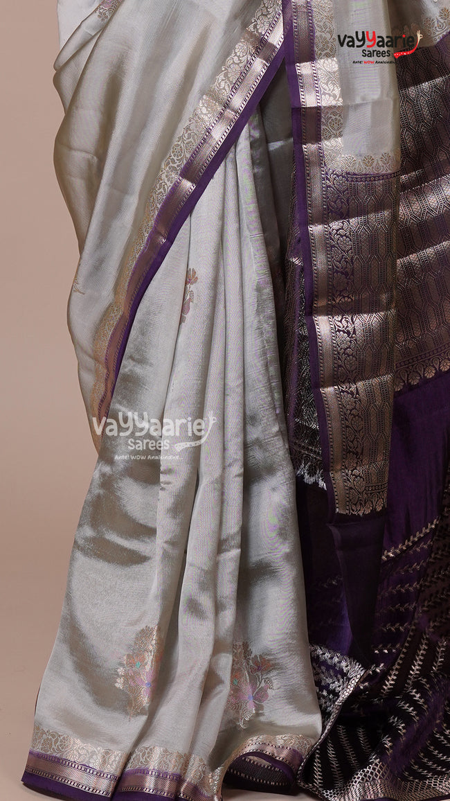 Vibrant Chiniya Silk Fancy Saree for Women Main Image