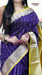 Violet Kuppadam Saree for Cultural Occasions