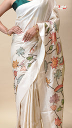 Elegant Multicolour Tusser Saree for Gifting