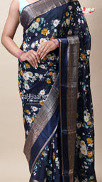Multicolour Tissu Saree for Festive Styling