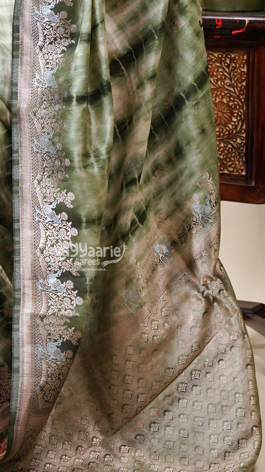Tissue Fancy Saree for Parties and Gifting