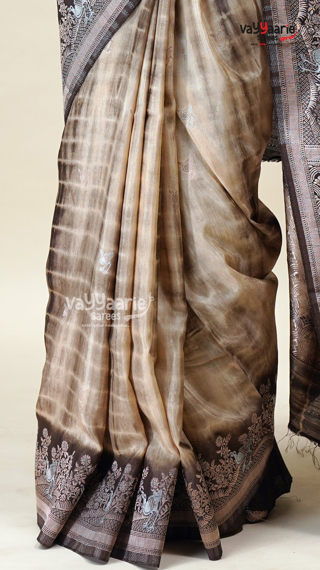 Multicolour Tissue Saree for Festive Moments