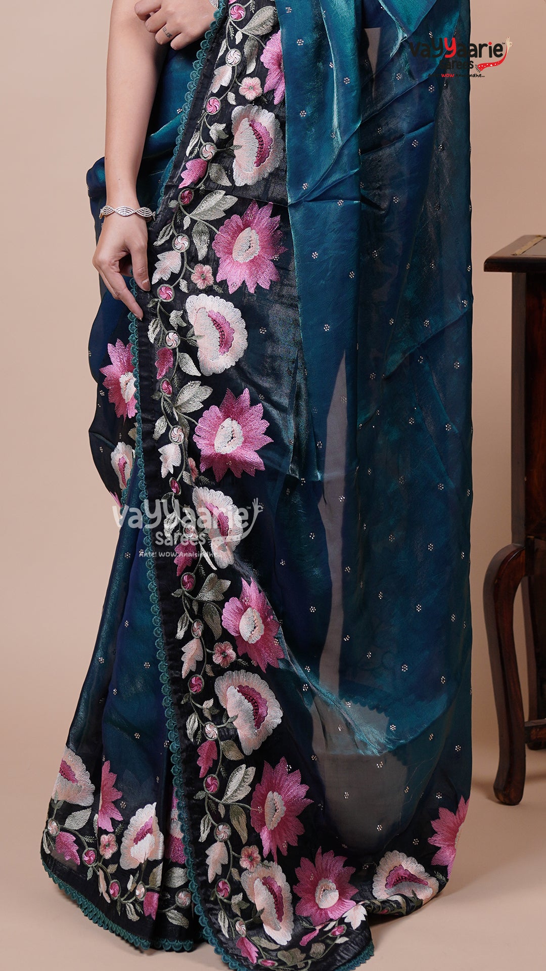 Vibrant Georgette Fancy Saree for Women
