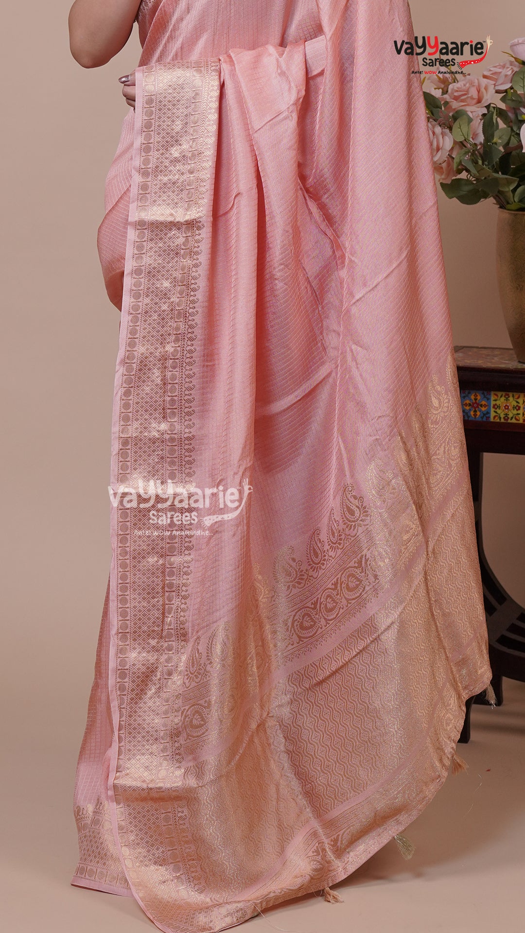 Crepe Saree for Evening Functions