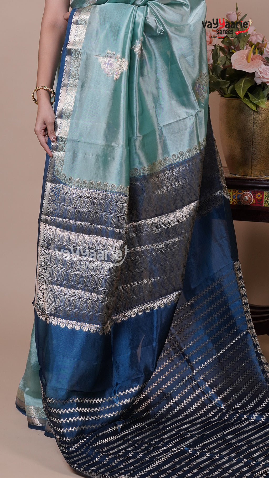Chiniya Silk Saree for Party Wear