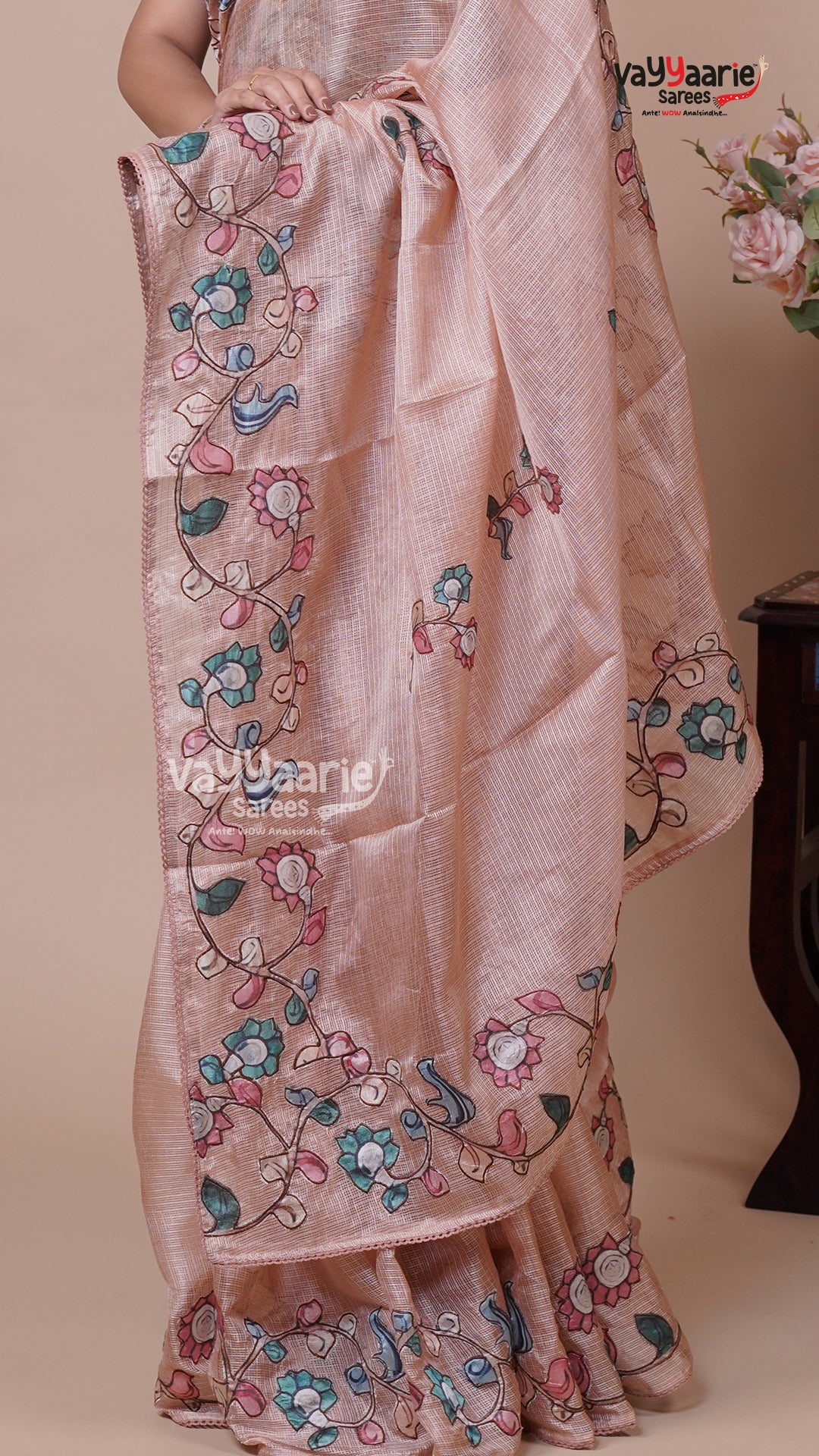Colourful Fancy Kota Saree for Festive Wear