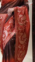 Trendy Multicolour Tissu Saree for Gifting