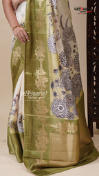 Fancy Multicolour Tissu Saree for Celebrations