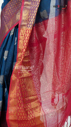 Blue Kuppadam Saree for Classic Ethnic Looks