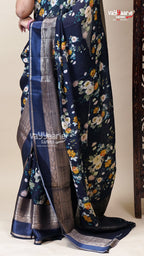 Multicolour Tissu Saree for Festive Styling