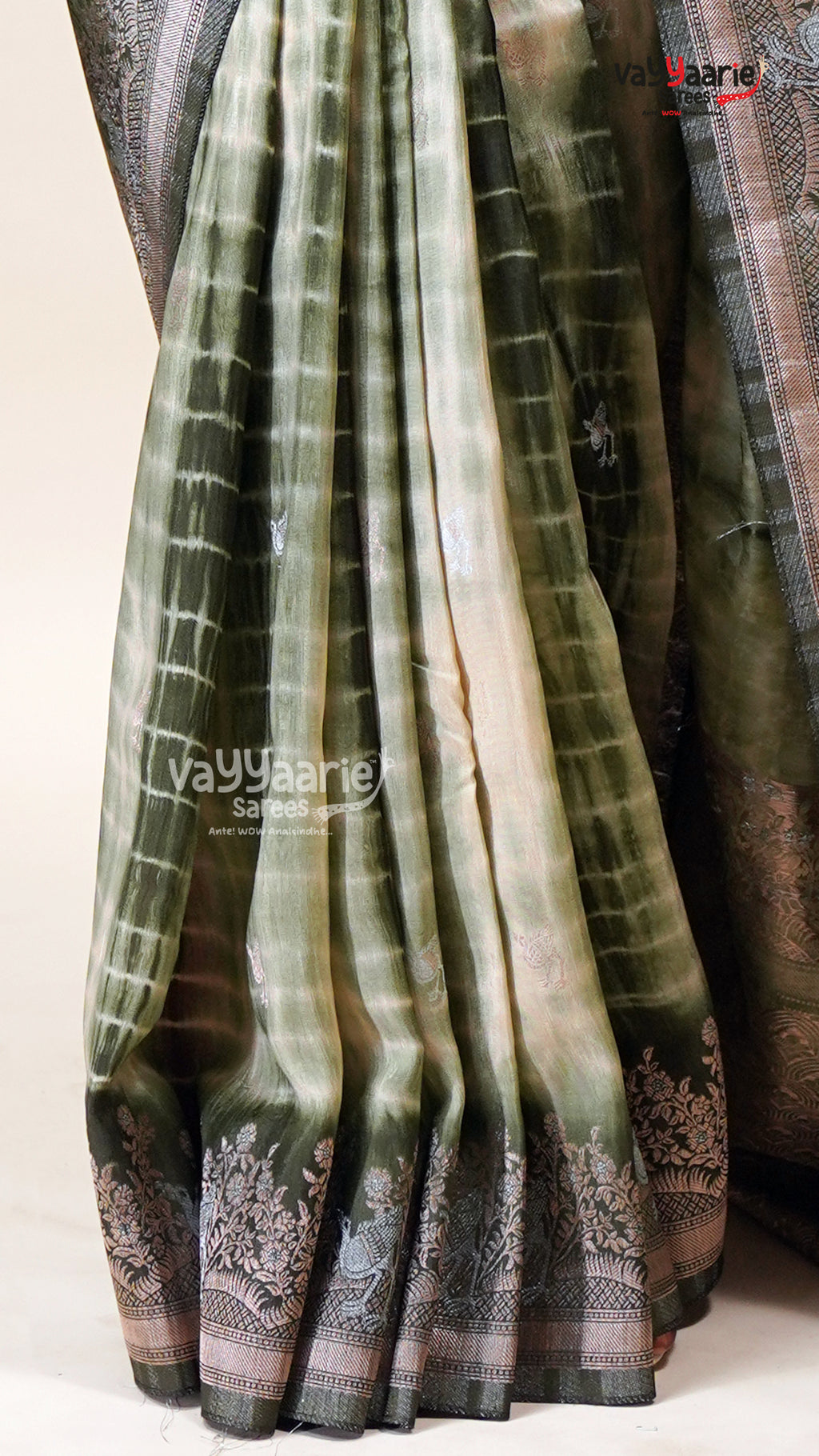 Tissue Fancy Saree for Parties and Gifting