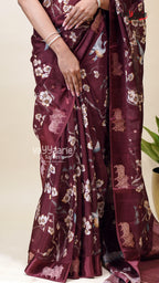Gift-Worthy Multicolour Tissu Saree