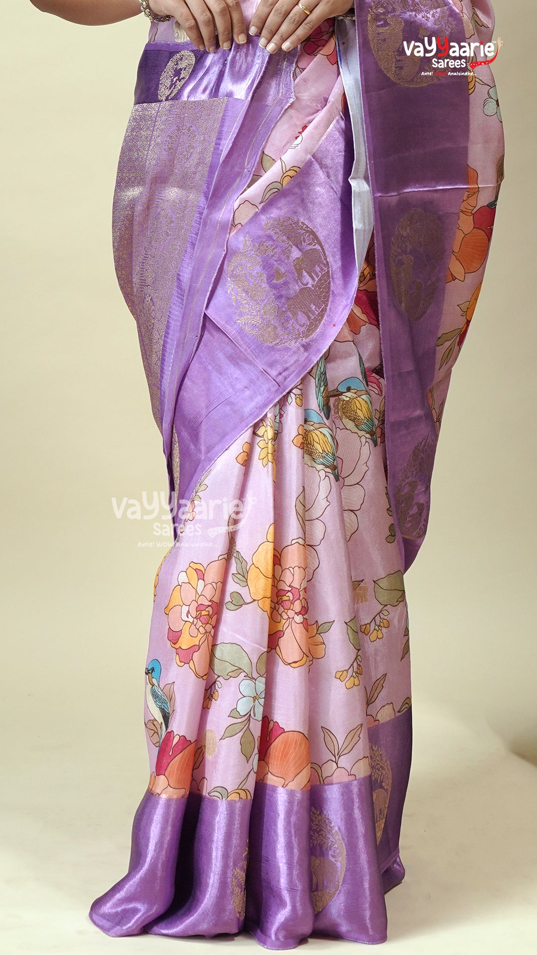 Multicolour Tissu Fancy Saree for Women