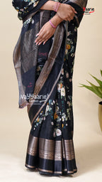Elegant Multicolour Tissu Saree for Women