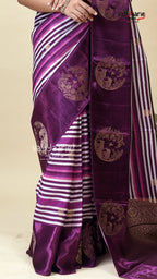 Fancy Multicolour Tissu Saree for Parties