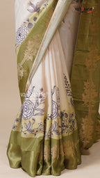 Fancy Multicolour Tissu Saree for Celebrations